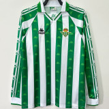 1995/97 R BTS Home Retro Long Sleeve Soccer Jersey