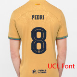 2022/23 BA 1:1 Quality Away Glod Fans Soccer Jersey