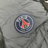 2026/27 PSG Jordan Grey Cotton Vest Jacket  J3302