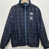 2025 M Utd Reversible Retro Windbreaker 双面