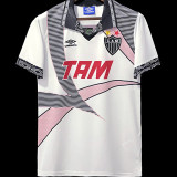 1996/97 AT Mineiro Away White Retro Soccer Jersey