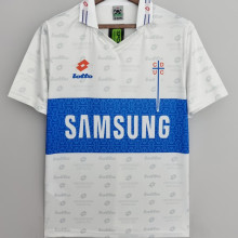 1996 CDUC Catholic Away White Retro Soccer Jersey