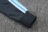 2025/26 Argentina Dark Grey Kids Jacket Tracksuit