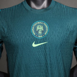 2025/26 Nigeria Away Green Player Version Soccer Jersey