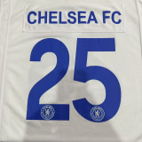 2025/26 CHELSEA FC # 25 White NFL Jersey