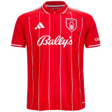 HUDSON-ODOI #7 Nottingham Forest Home Red Fans Jersey 2025/26 (CUP Font 杯赛字体 ) ★★