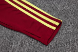 2025/26 ARS Maroon Kids Sweater Tracksuit（黄色三边）