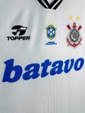 1999 Corinthians Home White Retro Jersey