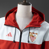 2026/27 Sevilla FC Red White Windbreaker