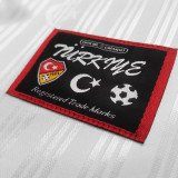 1990 Turkey Home White Retro Retro Jersey