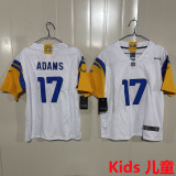 ADAMS #17 Los Angeles Rams Kids NFL Jersey 公羊