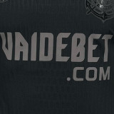 2024/25 Corinthians Away Black Fans Soccer Jersey 刺绣版