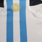 2022/23 Argentina Home Kids Soccer Jersey (3 Stars 3星)