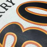 2007/08 Warriors CURRY #30 Retro White NBA Jerseys热压
