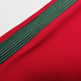 2016 Portugal Home Retro Long Sleeve Soccer Jersey