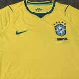 2026/27 Brazil 1:1 Quality Home Yellow Fans Soccer Jersey