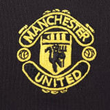 1998/99 M Utd Black Retro Kids Soccer Jersey