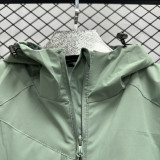2025 NK Velvet Thickened warm Green Outdoor Jackets #F2 加绒冲锋衣
