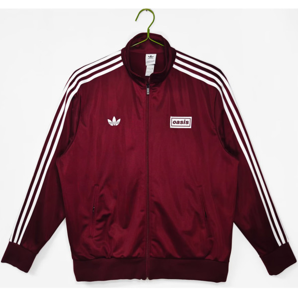 2026 AD x OASIS Red Retro Style Jacket