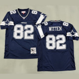 WITTEN #82 Men's Dallas Cowboys Retro NFL Jersey 牛仔