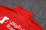 2025/26 Al Hilal SFC Red Kids Sweater Tracksuit 利雅得新月