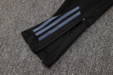 2025 Italy Black Sweater Tracksuit