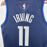 Mavericks IRVING #11 Sapphire Blue NBA Jerseys