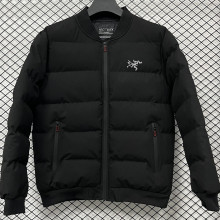 2026/27 ARC-TERYX Black Baseball Cotton Windbreaker Jacket BQ7709