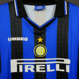 1997/98 In Milan Home Retro Long Sleeve Soccer Jersey