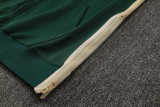 2025/26 Bucks Green Hoody Zipper Jacket Tracksuit
