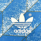 1988 DDR Away Blue Retro Soccer Jersey