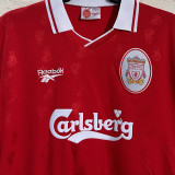 1996/97 LFC Home Red Retro Soccer Jersey