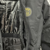 2025 PSG Jordan Cotton Thickened warm Black Outdoor Jacket #P2加棉冲锋衣