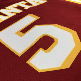 Hawks MURRY #5 Red NBA Jerseys