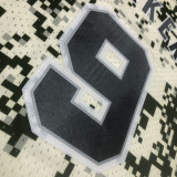 2013/14 Spurs PARKER #9 Camo Retro NBA Jerseys 热压