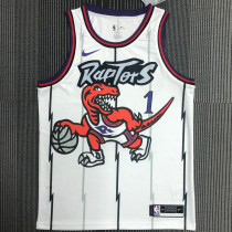 Toronto Raptors McGRADY # 1 Retro White NBA Jerseys