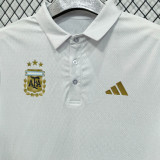 2026/27 Argentina Casual Quick Drying POLO T-Shirt    白色