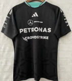 2026 Mercedes AMG Petronas F1 Black Team T-Shirt  圆领