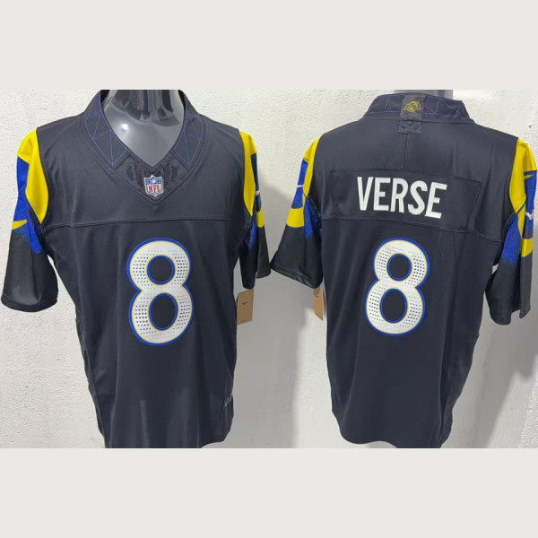 VERSE #8 Men's Los Angeles Rams NFL Jersey 公羊