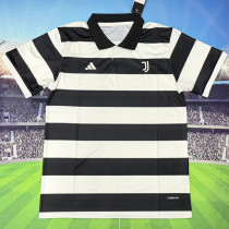 2025/26 JUV 4TH White And Blalck Fans Soccer Jersey