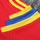 1990 Colombia Away Red Retro Kids Soccer Jersey