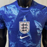 2026/27 England Blue Goalkeeper Player Version Soccer Jersey