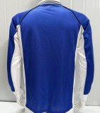 1998/2000 Schalke 04 Blue Retro Long Sleeve Soccer Jersey