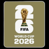 橡胶 儿童 FIFA WORLD CUP 2026 Rubber Kids Patch Right Patch 右臂章 金底白字 (You can buy it alone OR tell us which jersey to print it on. )