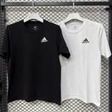 2026/27 AD Black Casual Pure Cotton T-Shirt  T285 AD左上