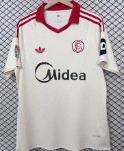 2026/27 Sevilla FC White Retro Style Soccer Jersey