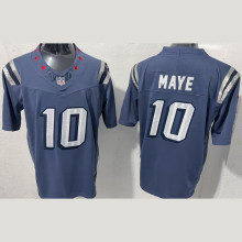 MAYE #10 Men's New England Patriots NFL Jersey 爱国者 (3代）