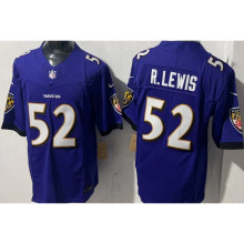 R.LEWIS #52 Men's Baltimore Ravens NFL Jersey 乌鸦  (3代）