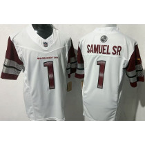SAMUEL SR #1 Men's Washington Commanders NFL Jersey 指挥官  (3代）