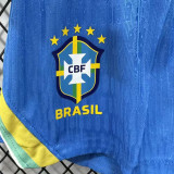 2026/27 Brazil Home Blue Player Version Shorts Pants 球员版
